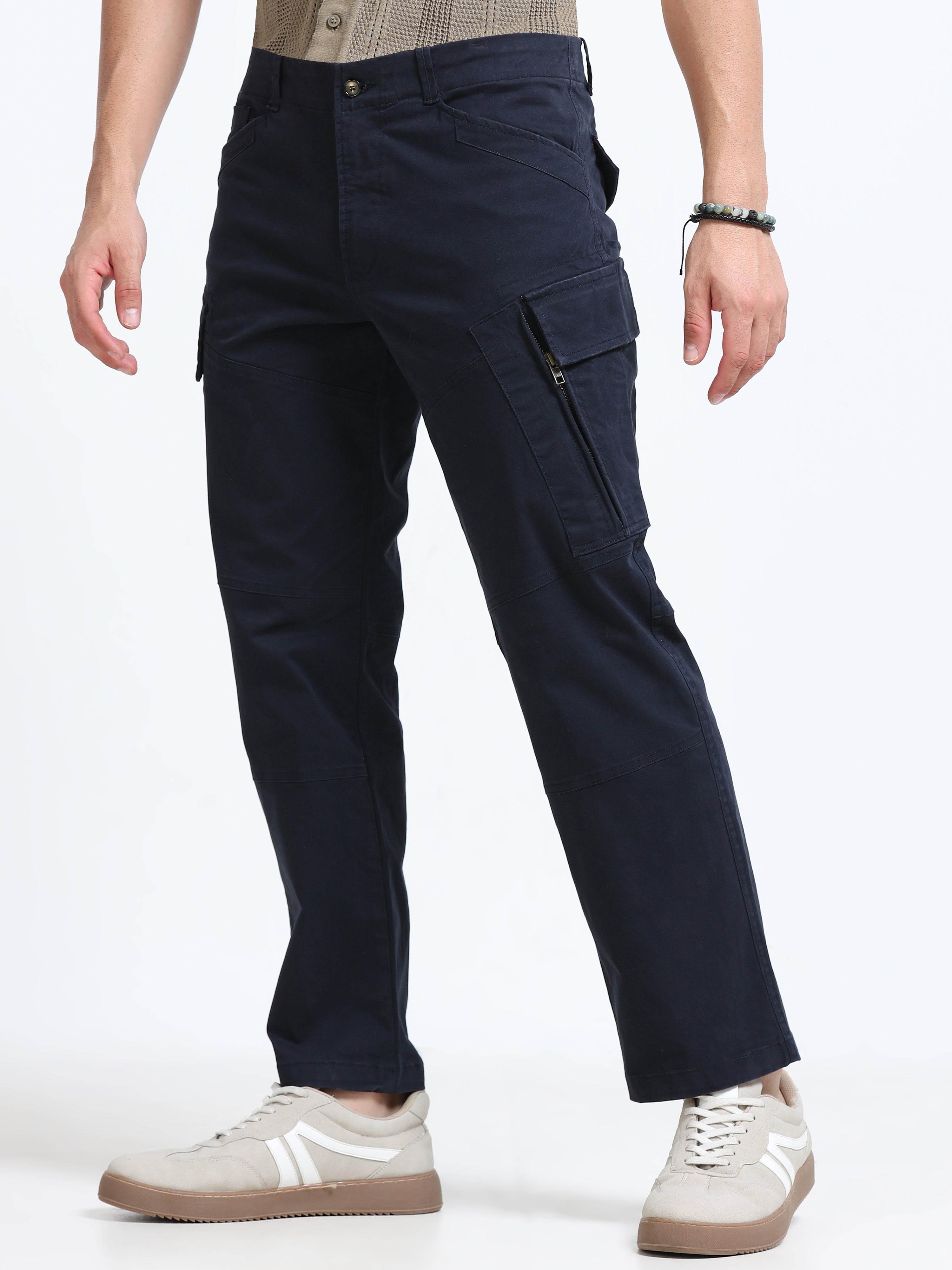 Rugged Zip Cargo Pants