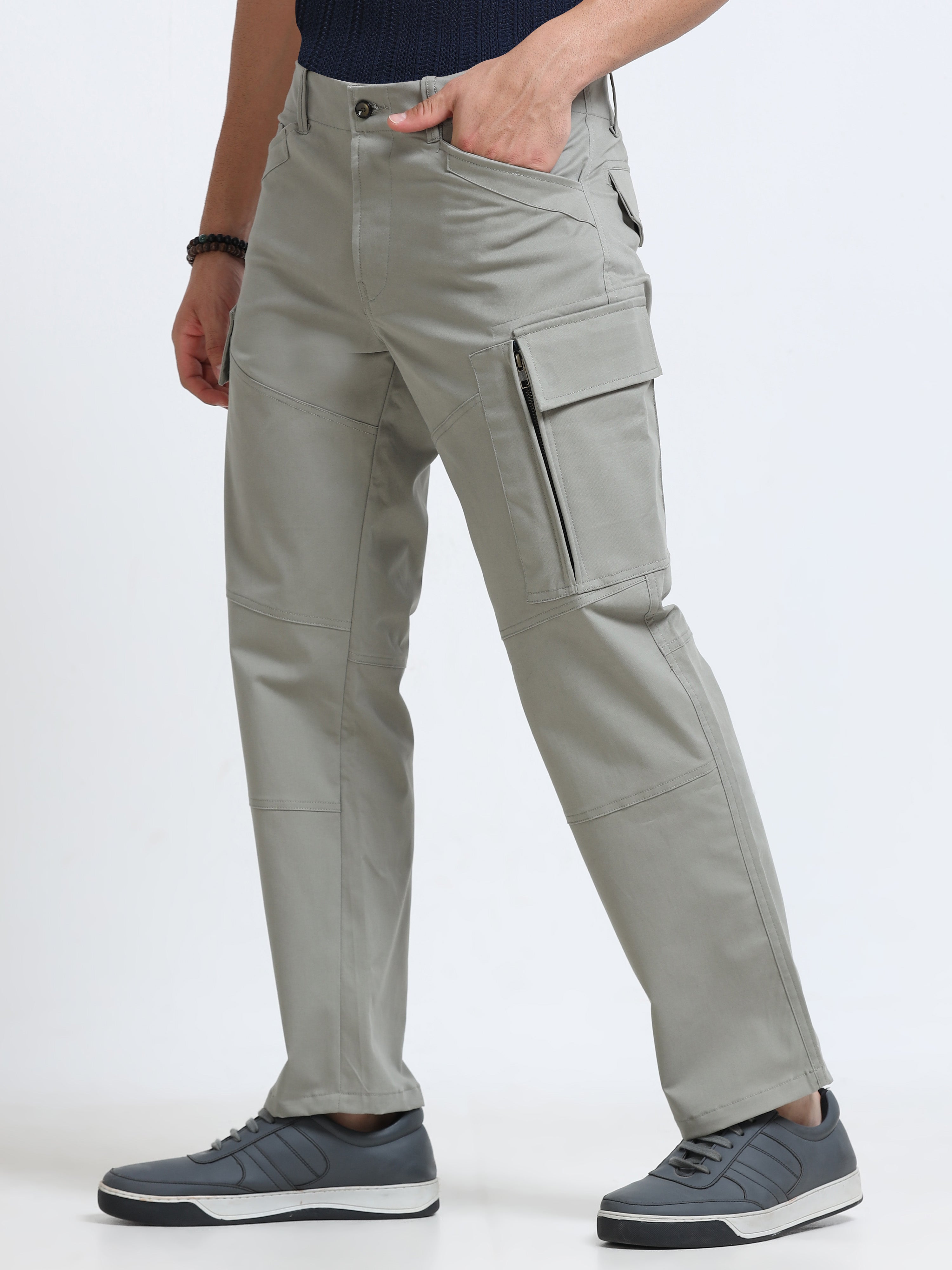 Rugged Zip Cargo Pants