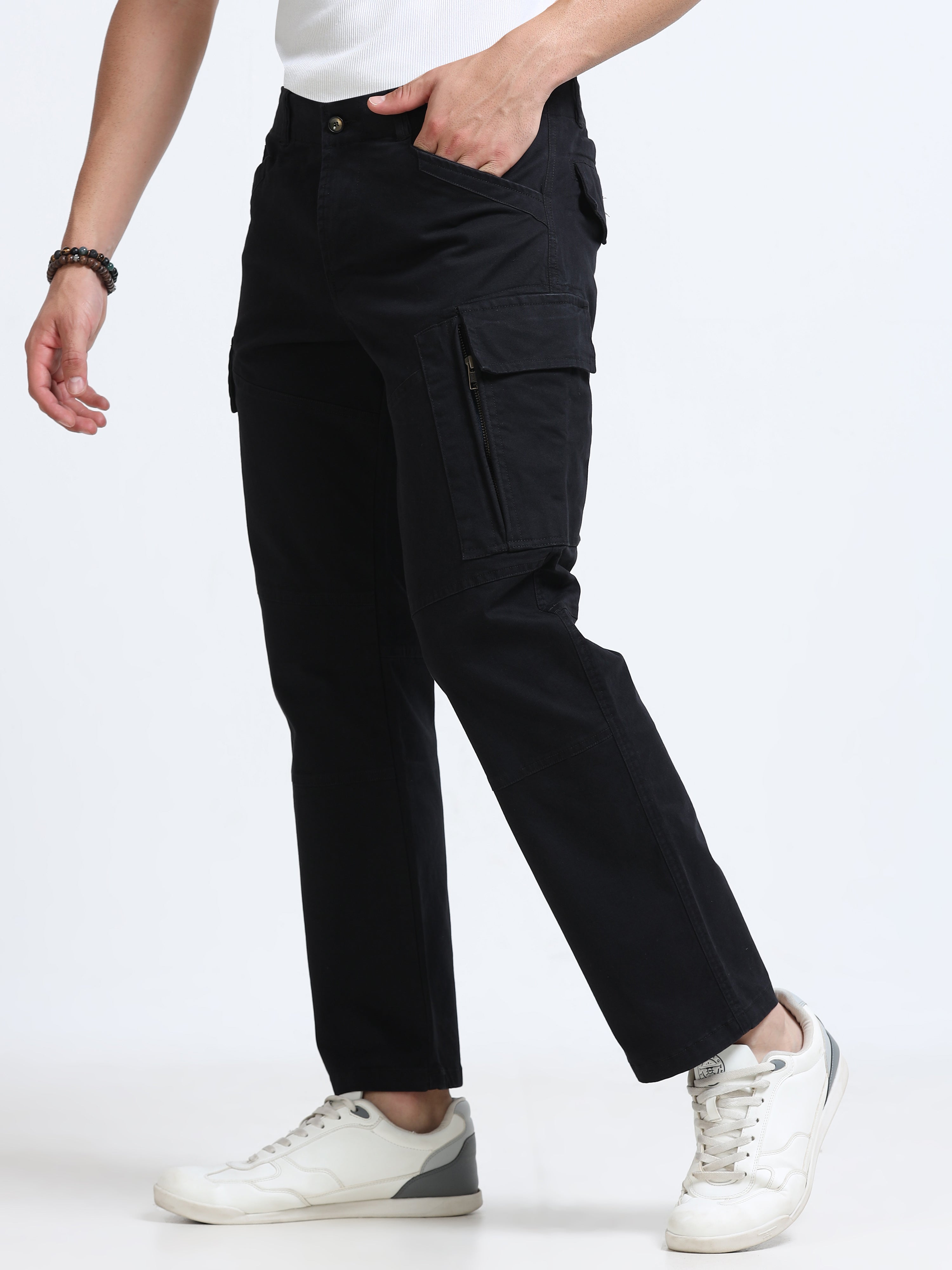 Rugged Zip Cargo Pants