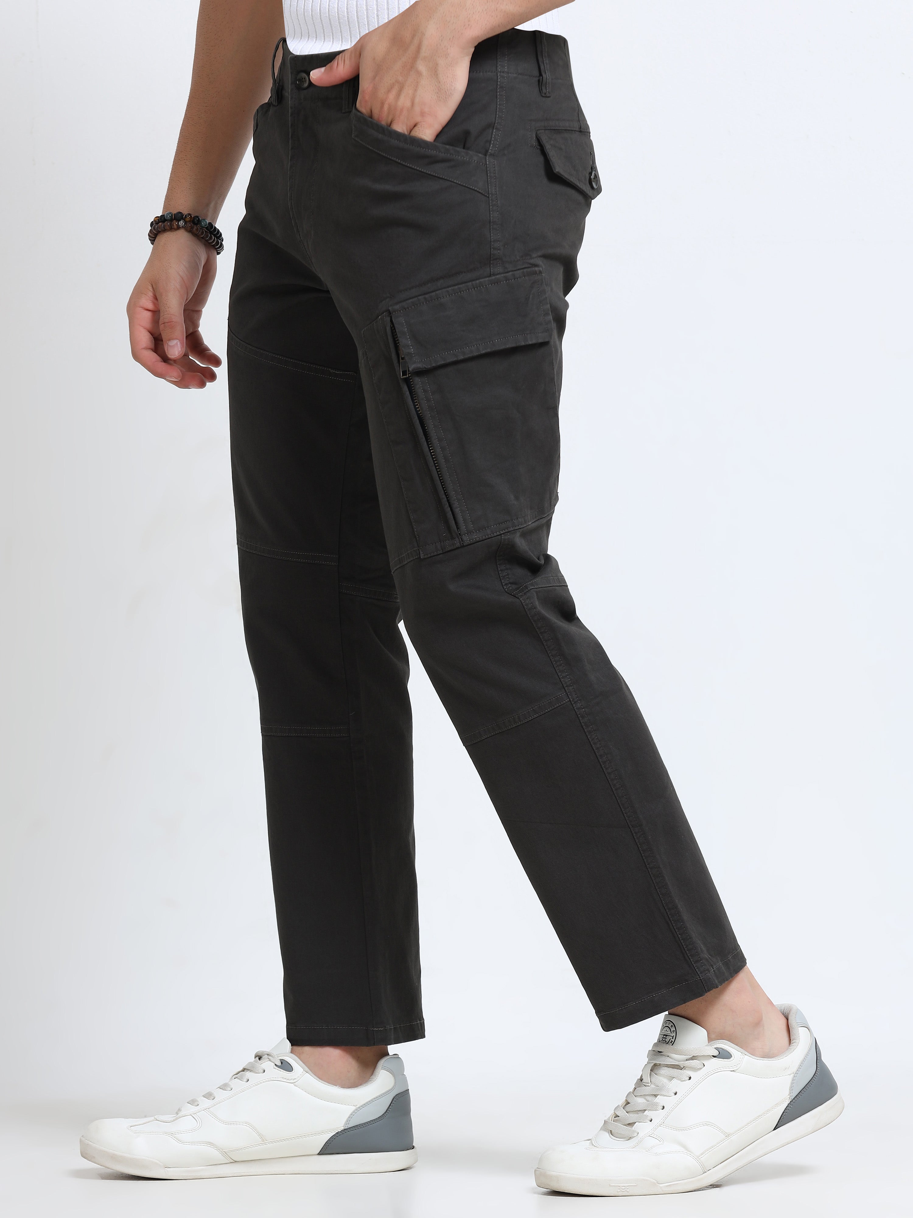 Rugged Zip Cargo Pants