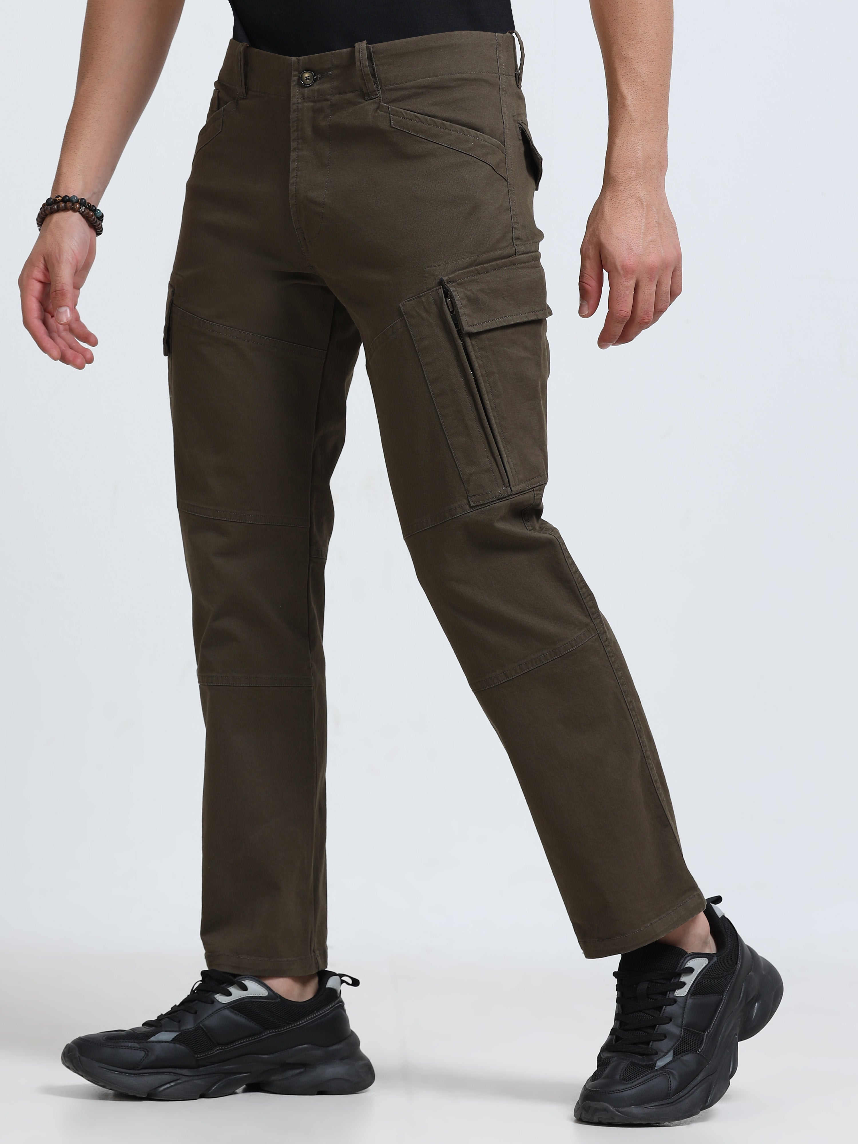 Rugged Zip Cargo Pants