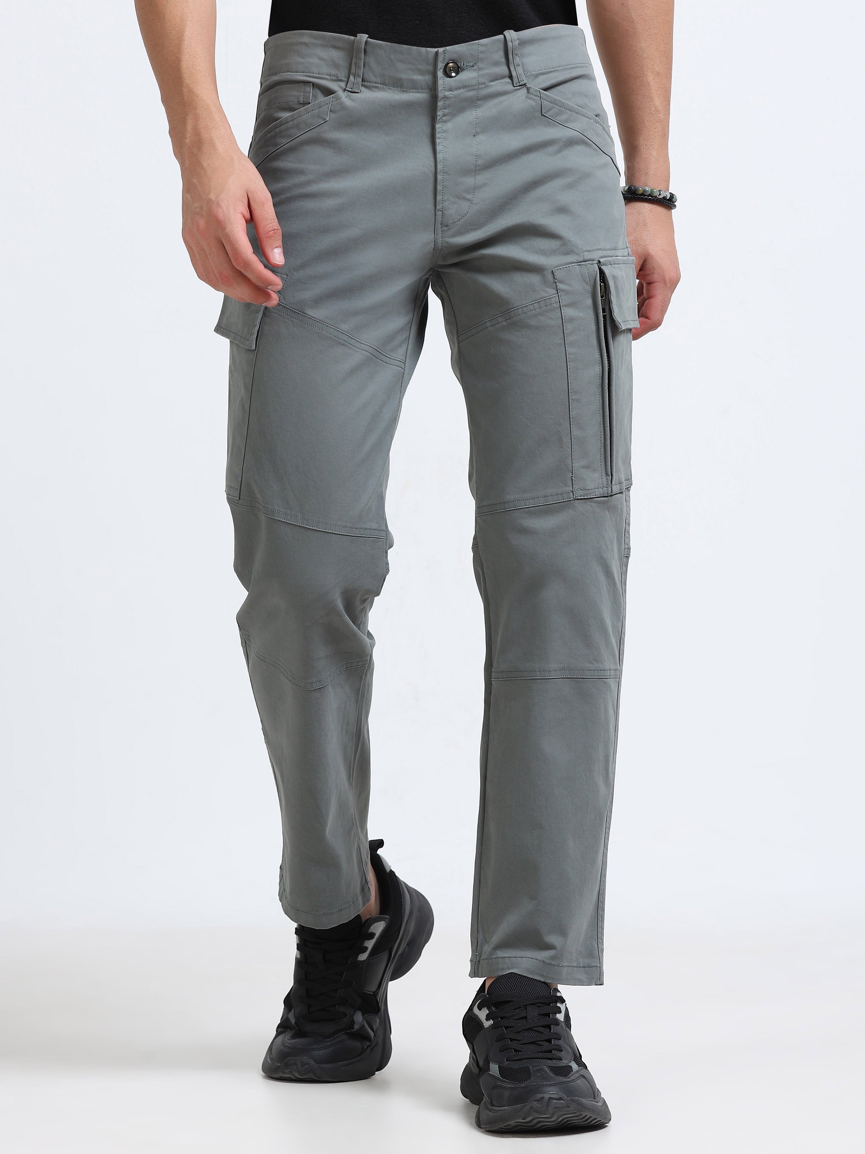 Rugged Zip Cargo Pants