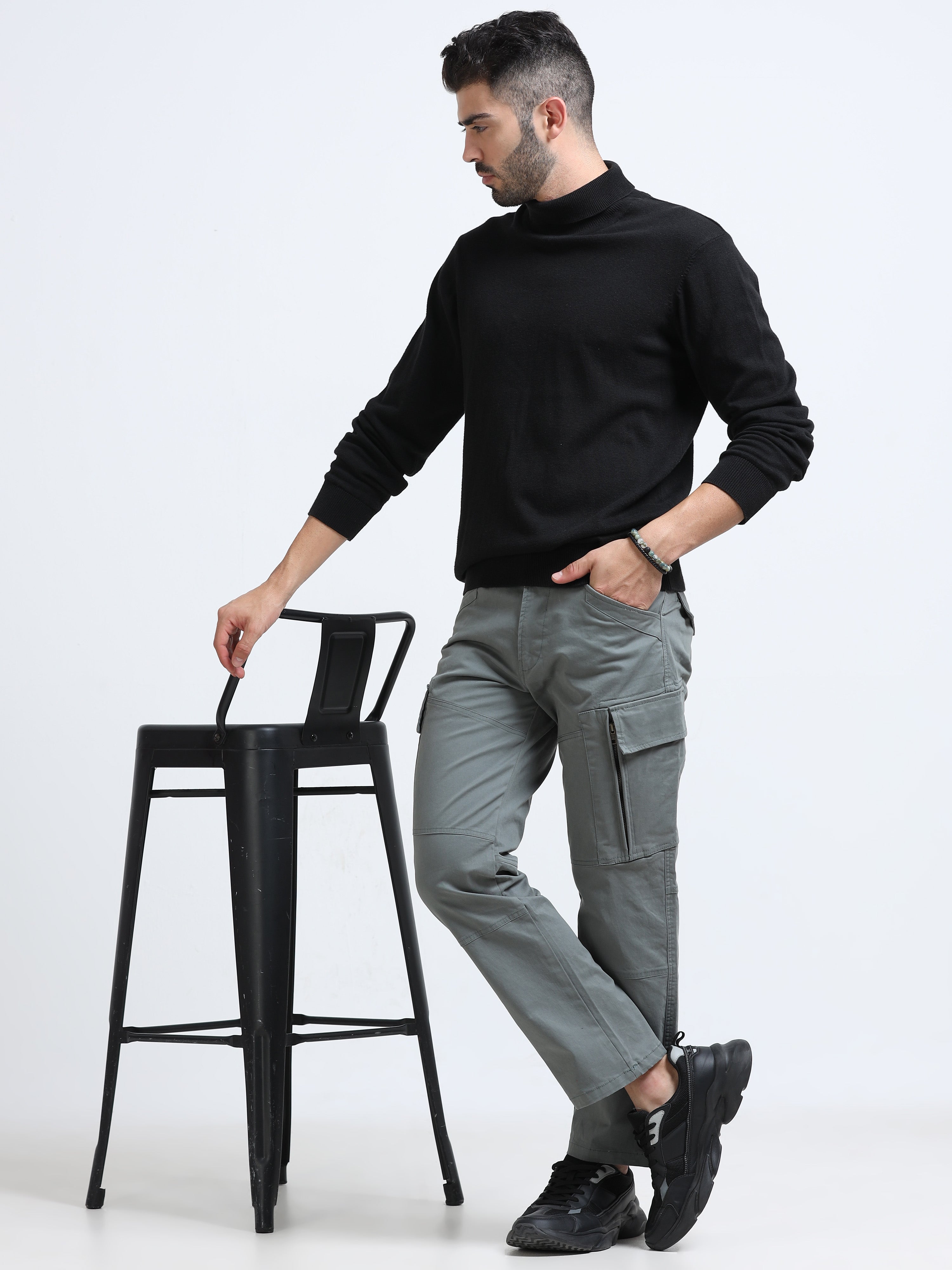 Rugged Zip Cargo Pants