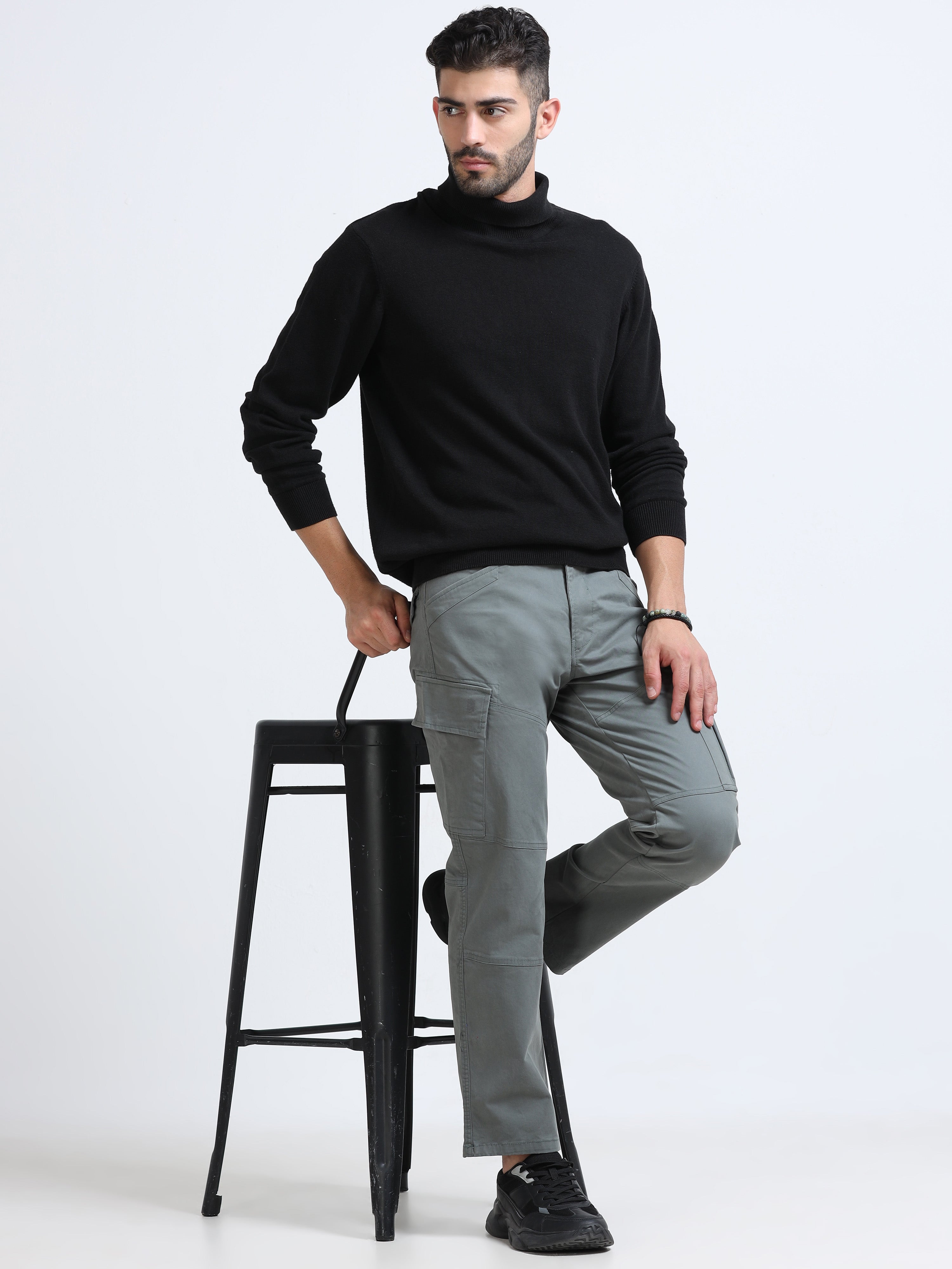 Rugged Zip Cargo Pants