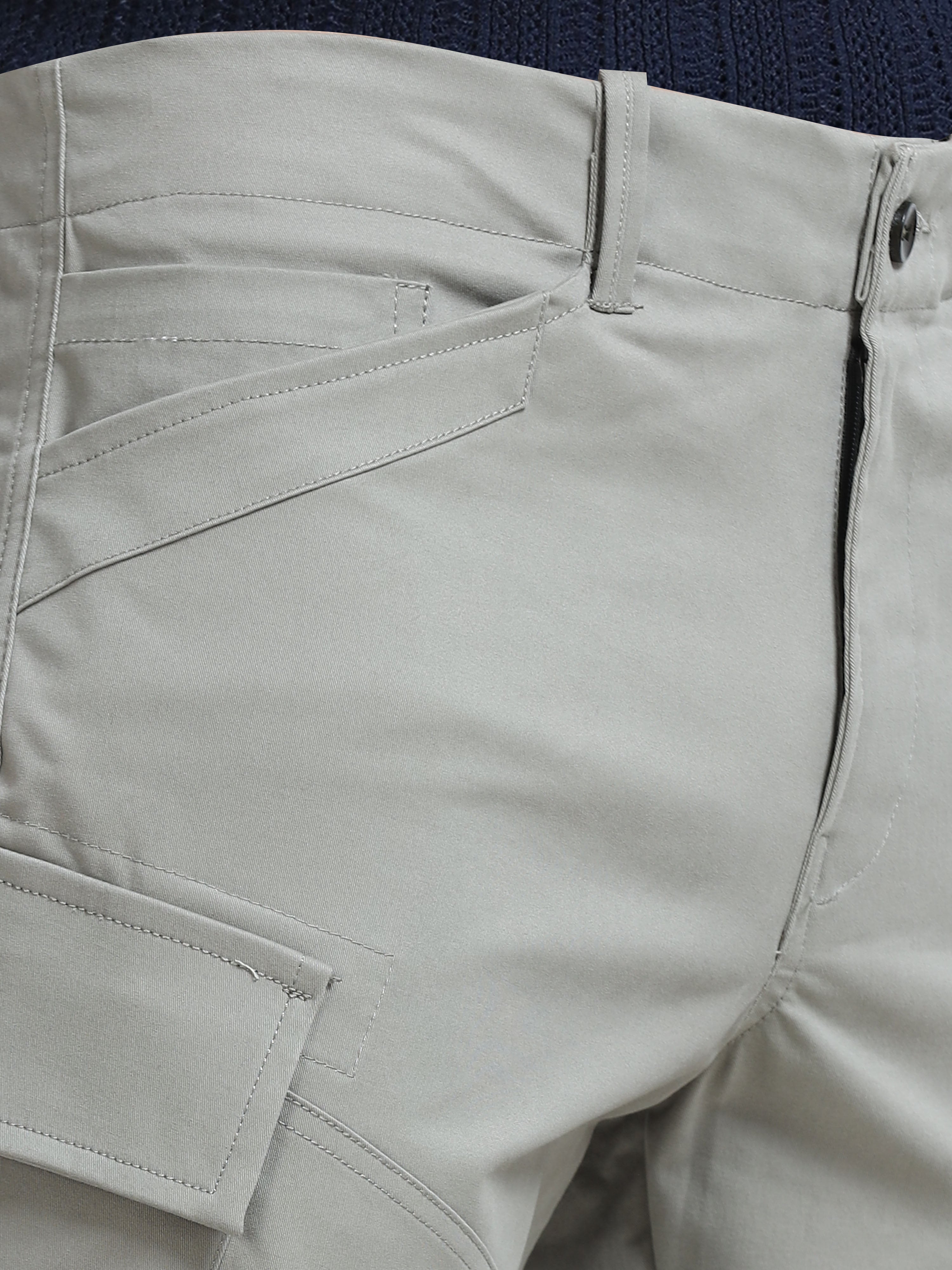 Rugged Zip Cargo Pants