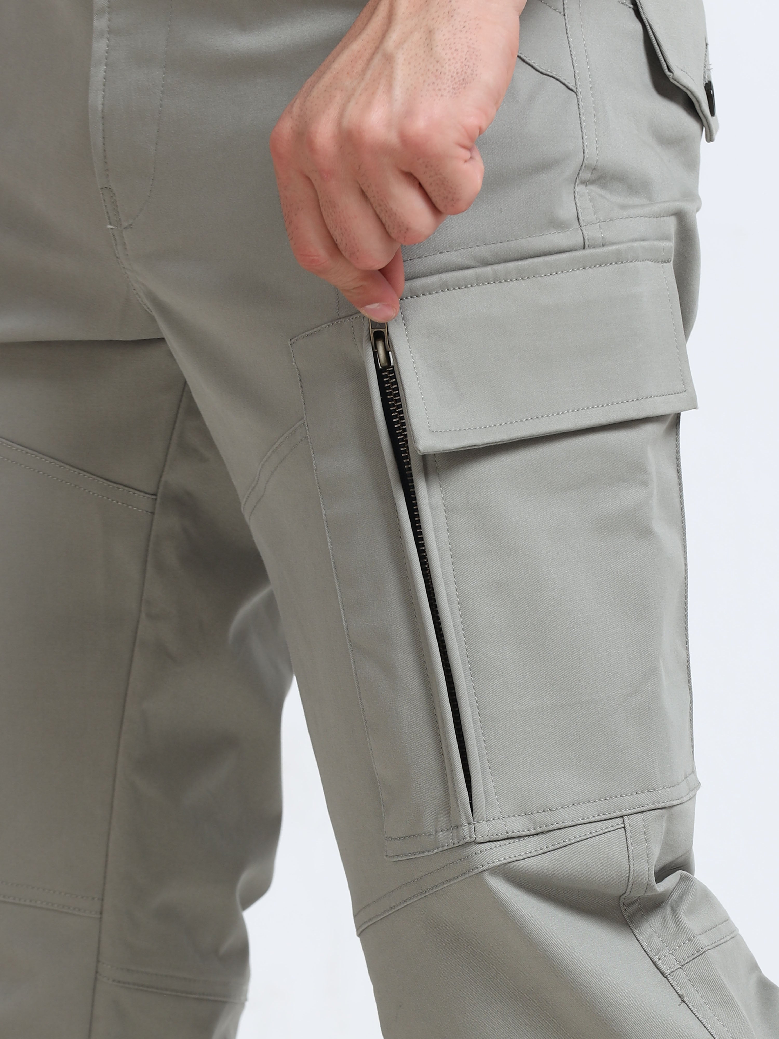 Rugged Zip Cargo Pants