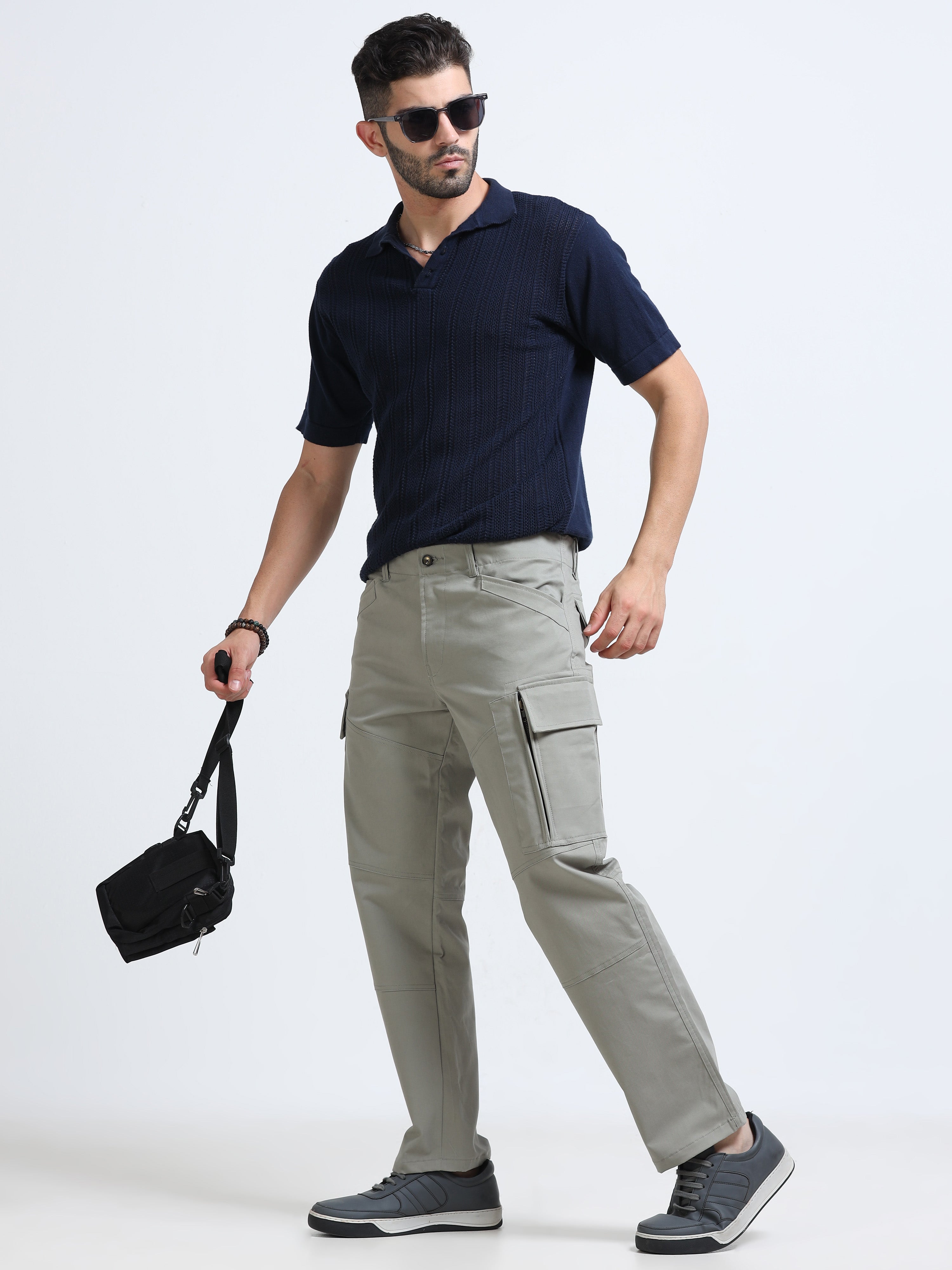 Rugged Zip Cargo Pants