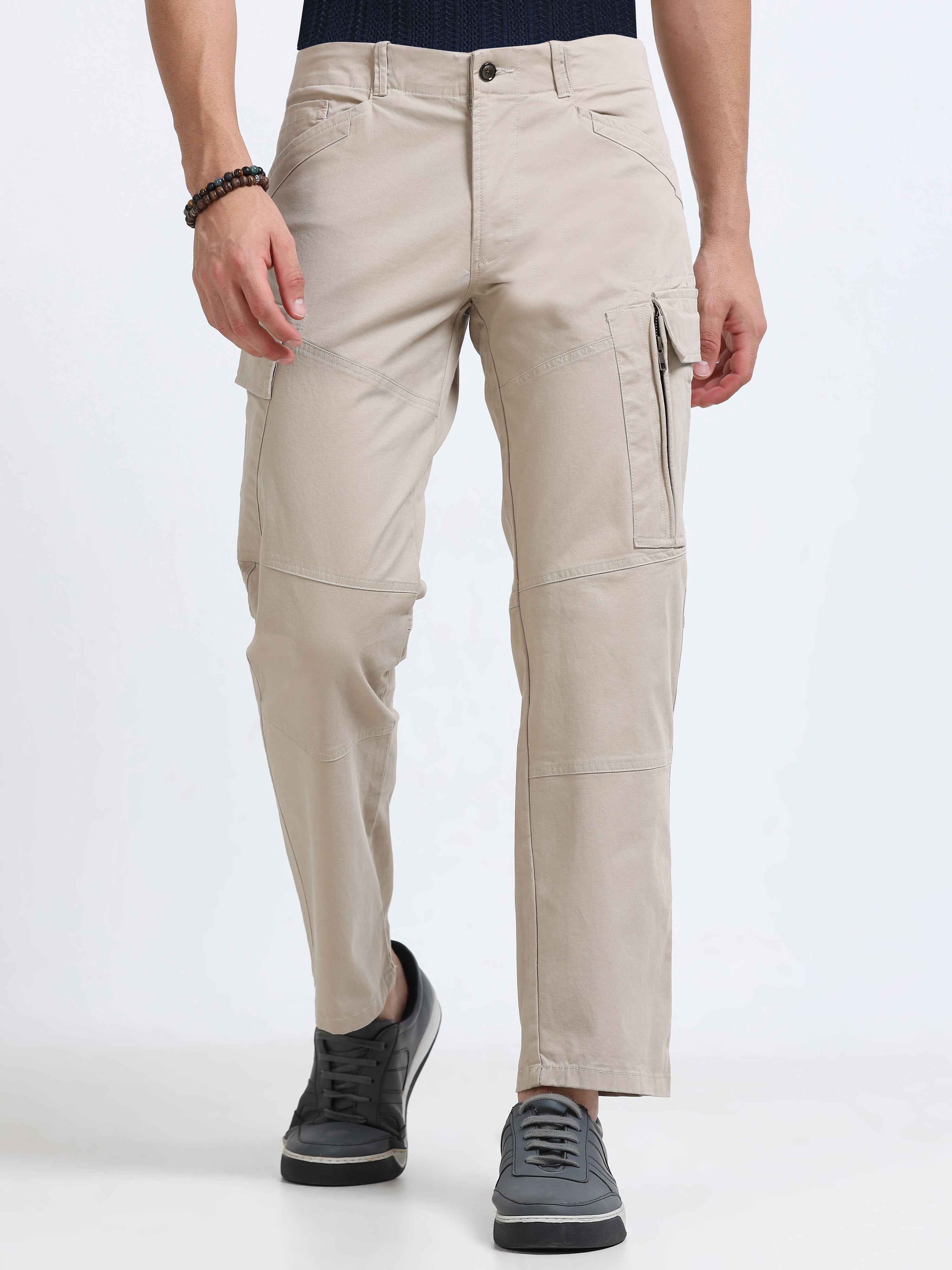 Rugged Zip Cargo Pants