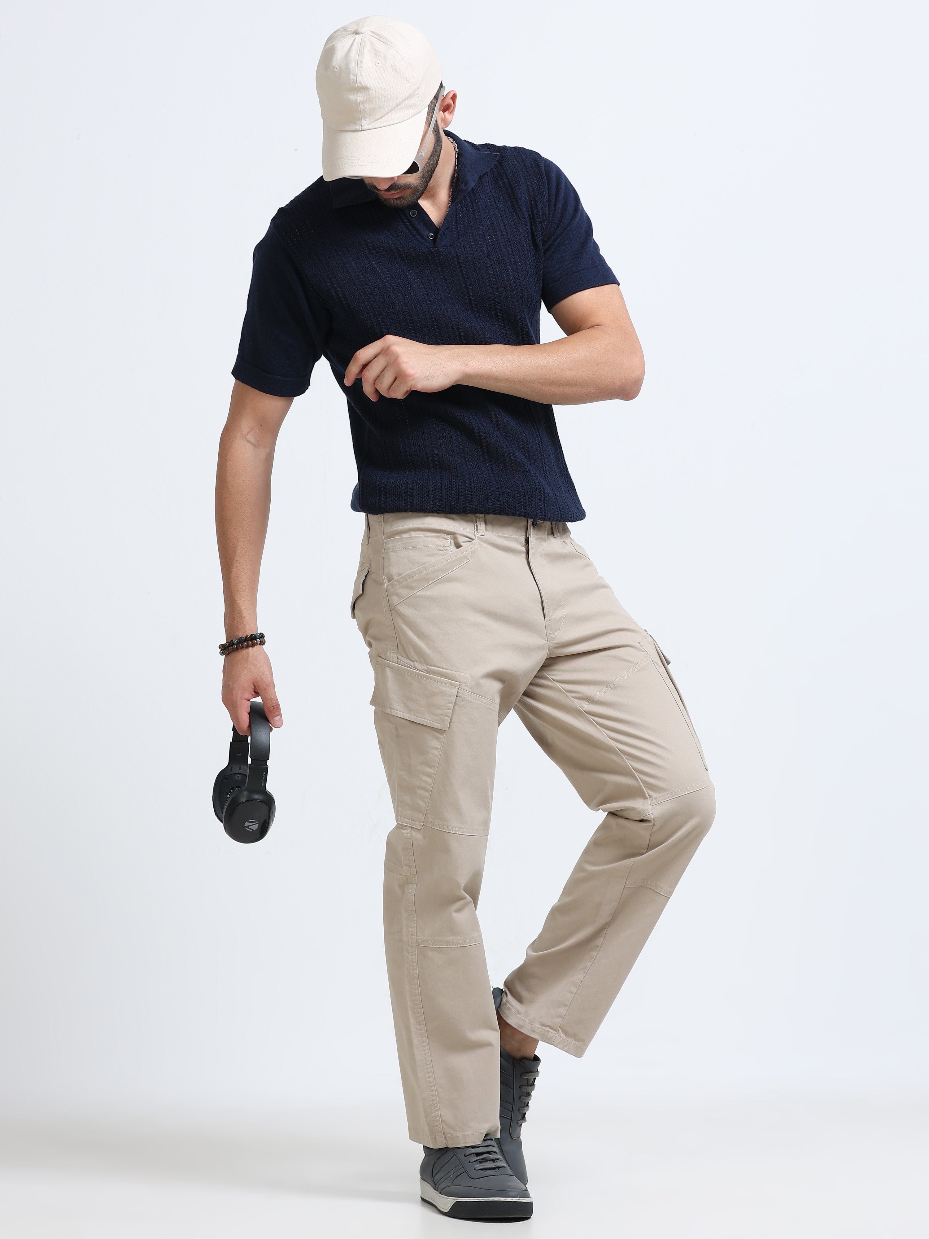 Rugged Zip Cargo Pants