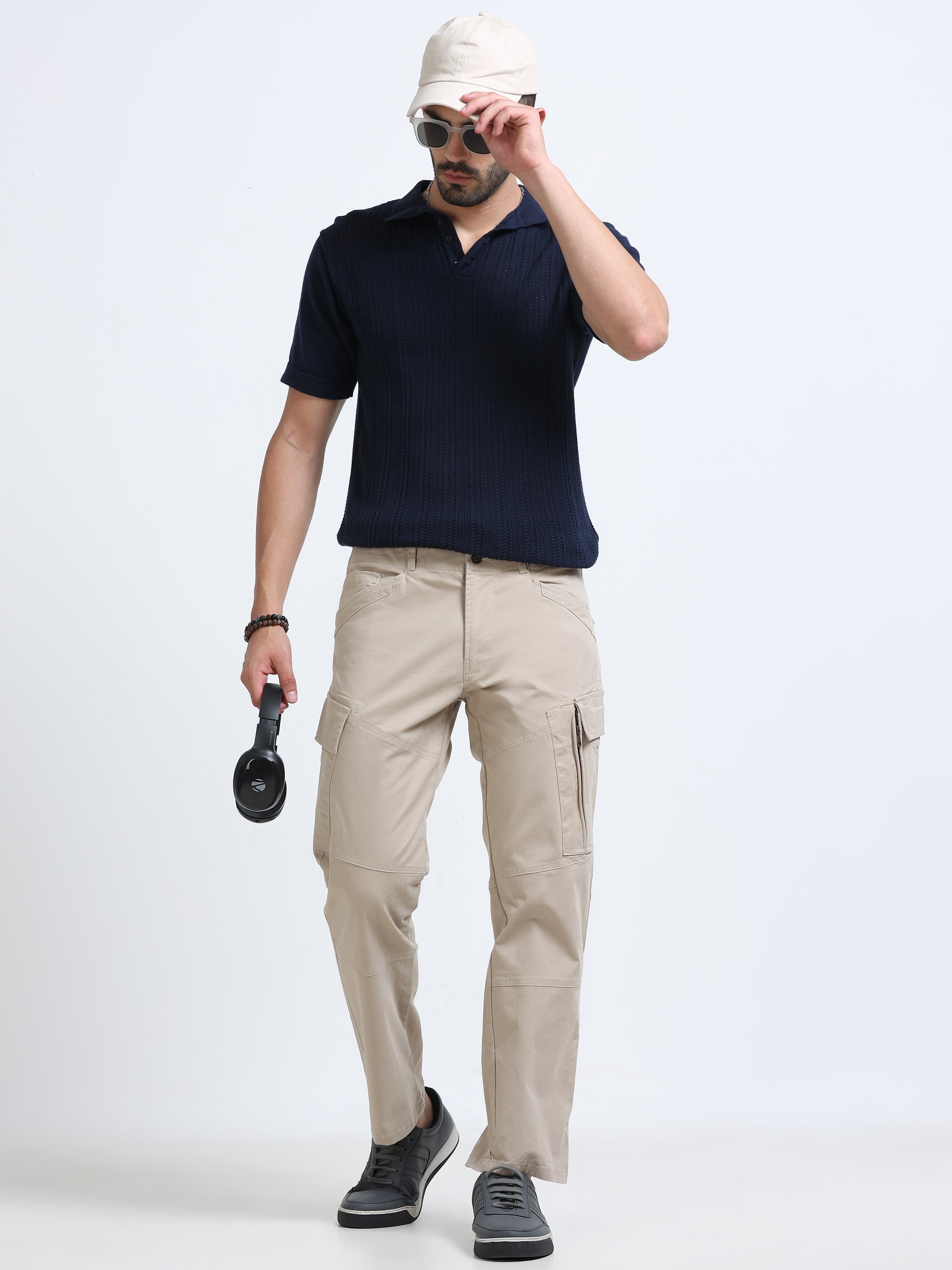 Rugged Zip Cargo Pants