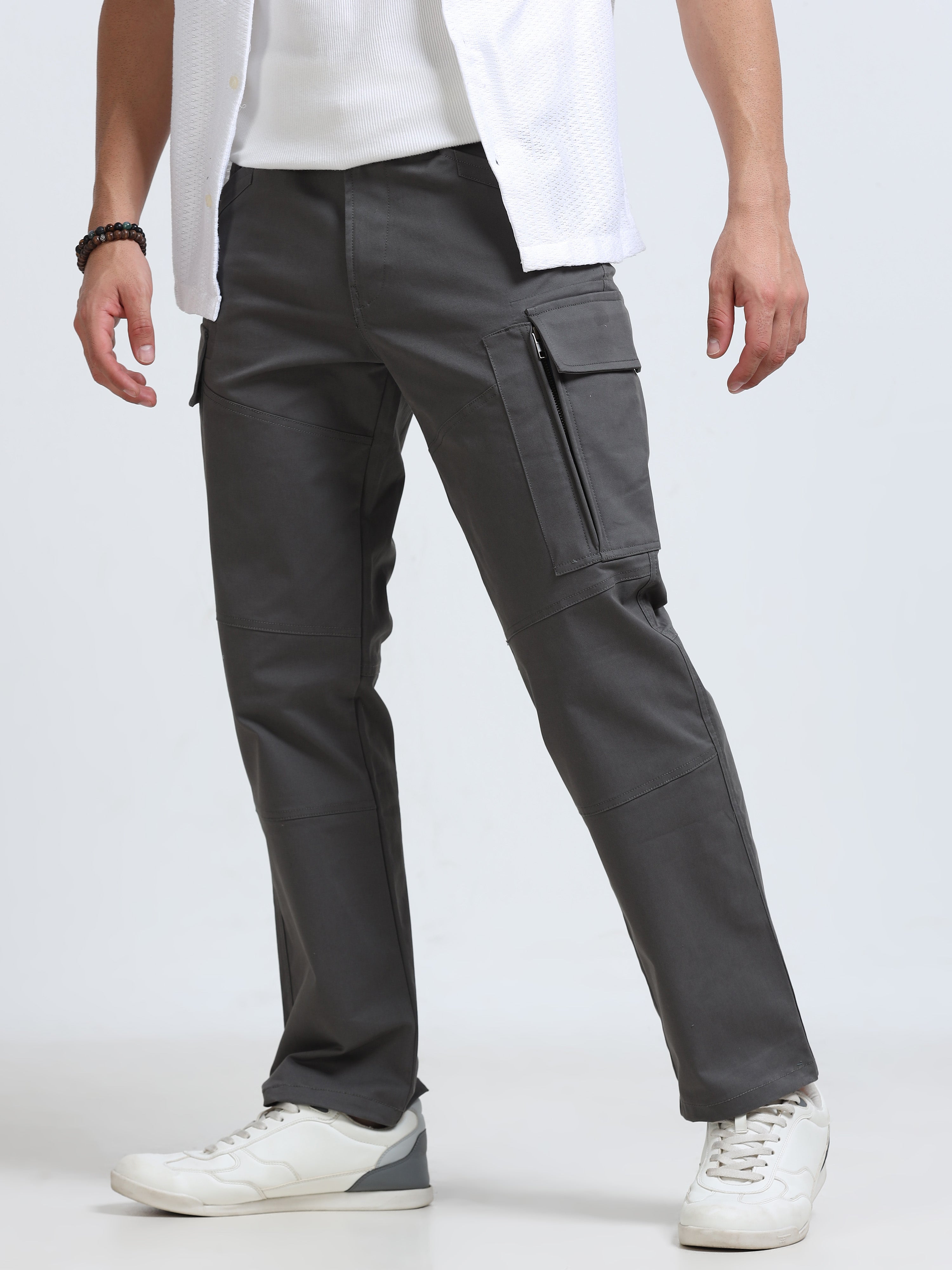 Rugged Zip Cargo Pants