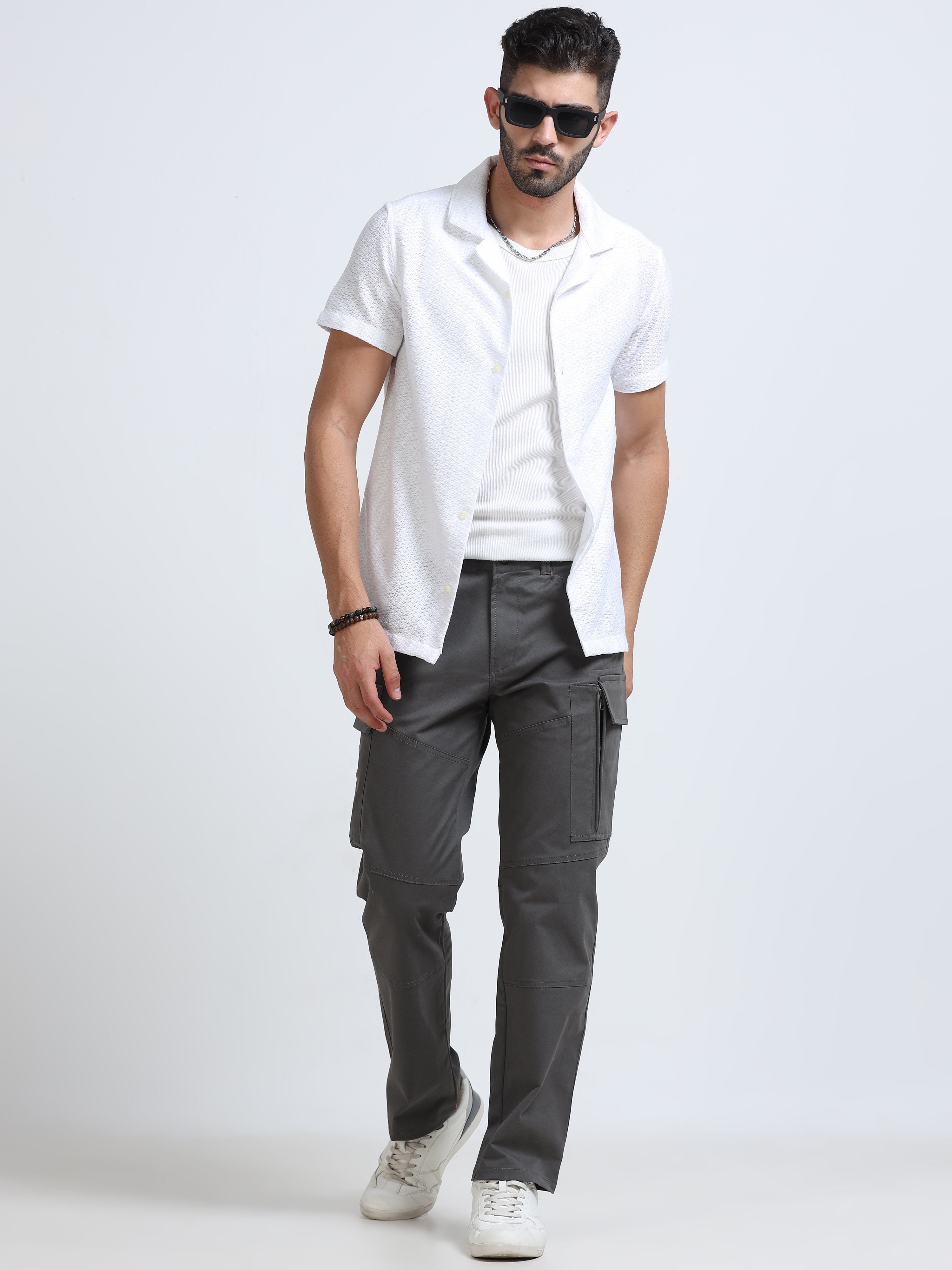 Rugged Zip Cargo Pants
