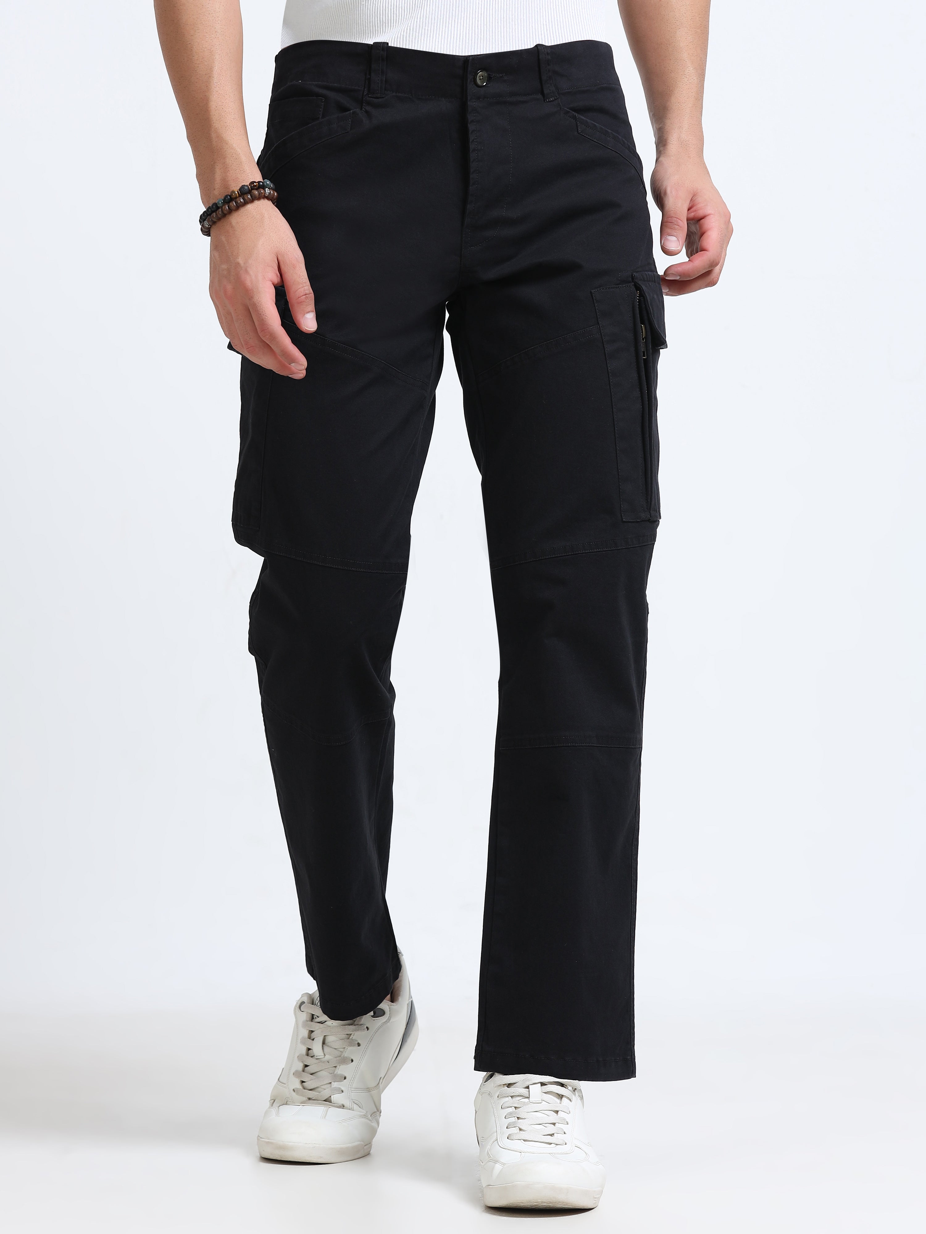 Rugged Zip Cargo Pants