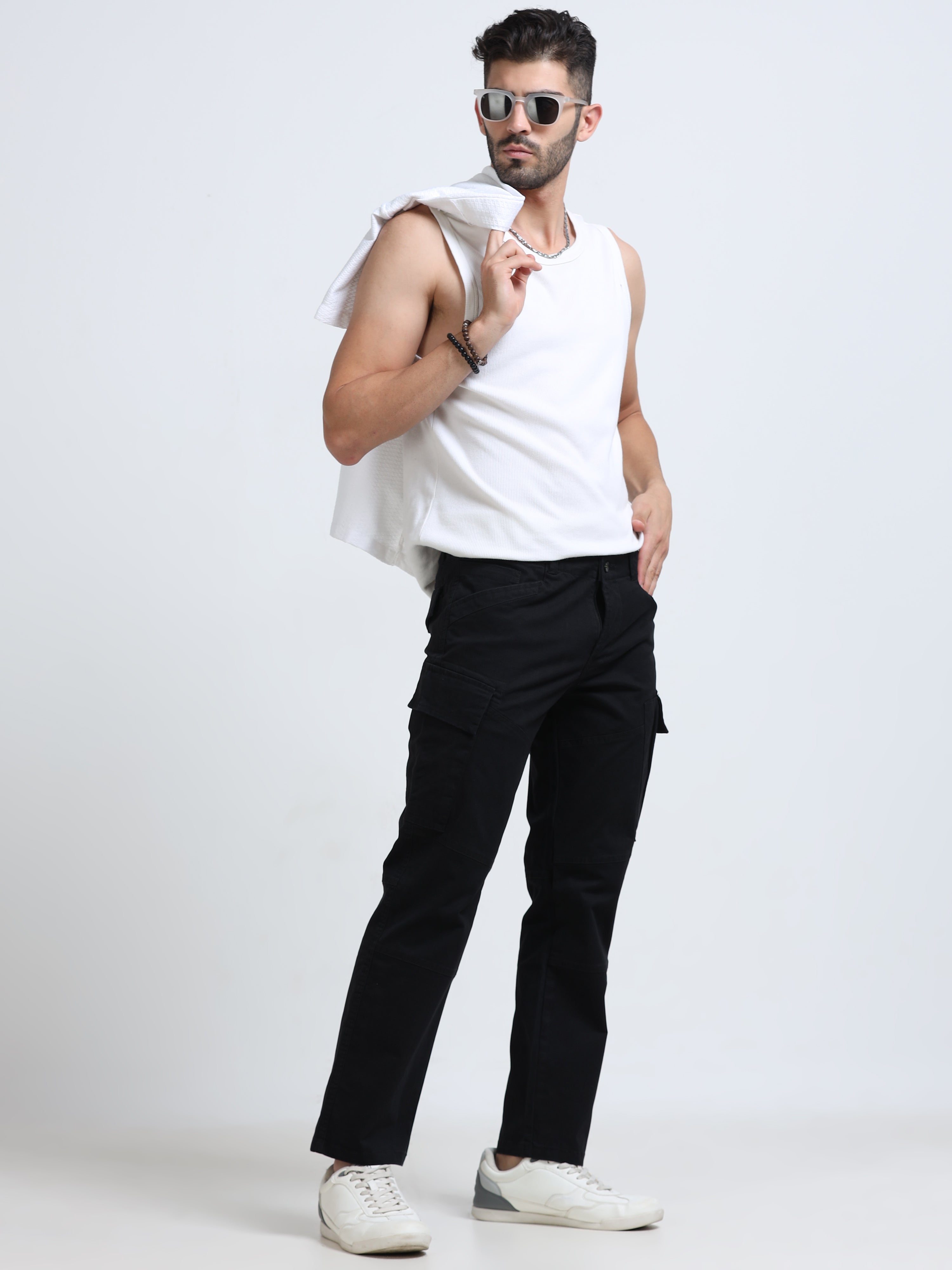 Rugged Zip Cargo Pants