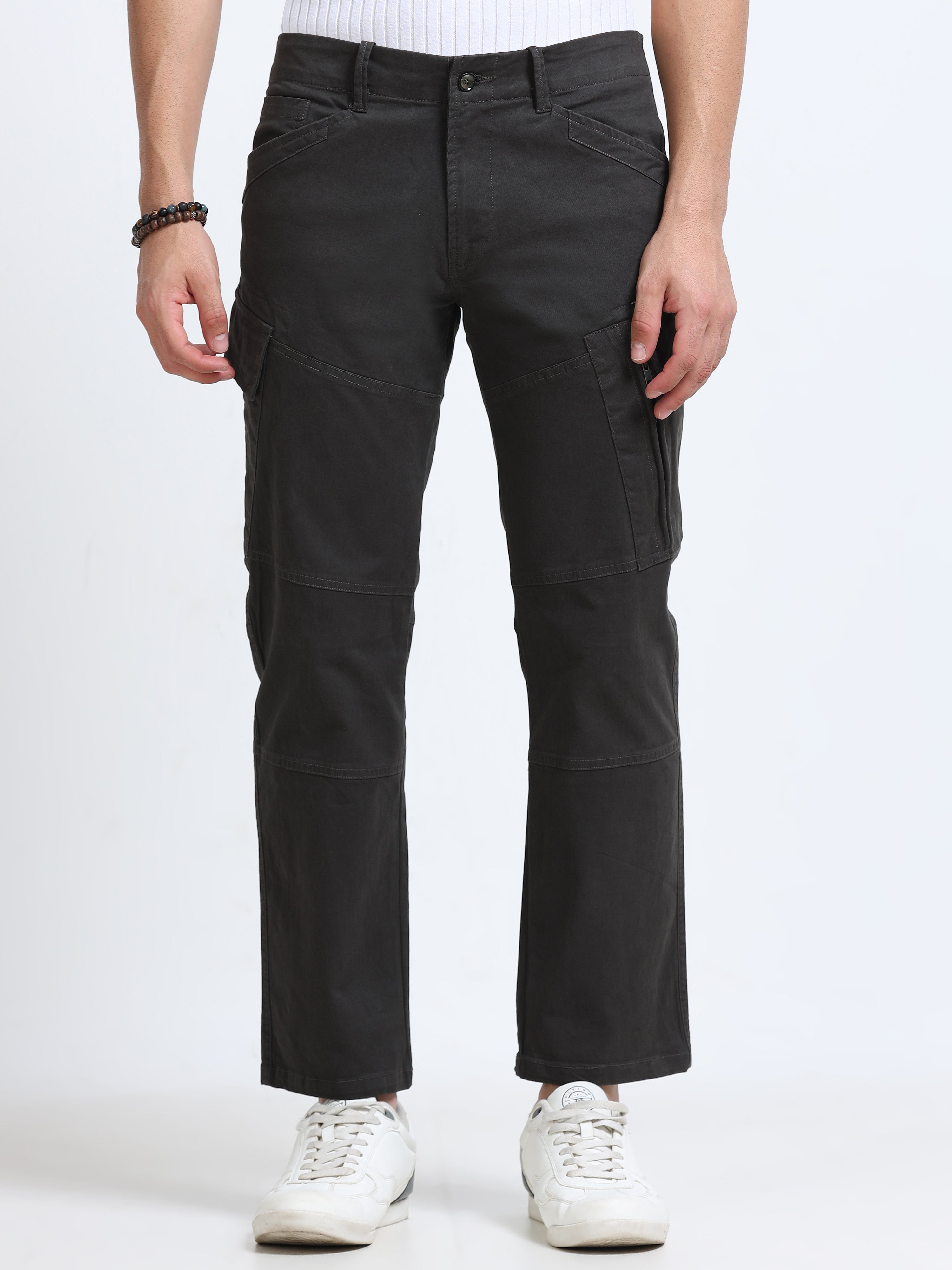 Rugged Zip Cargo Pants