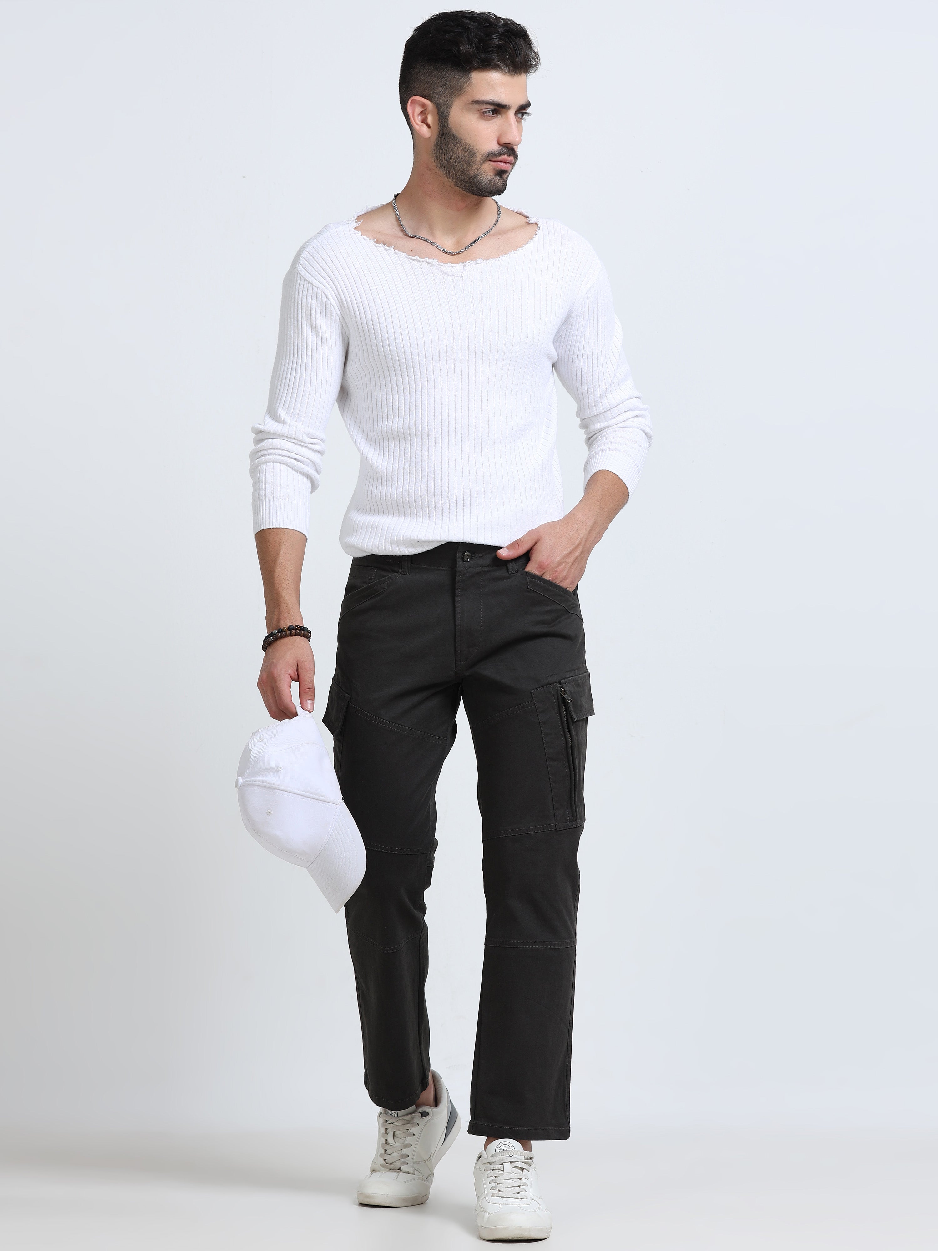 Rugged Zip Cargo Pants