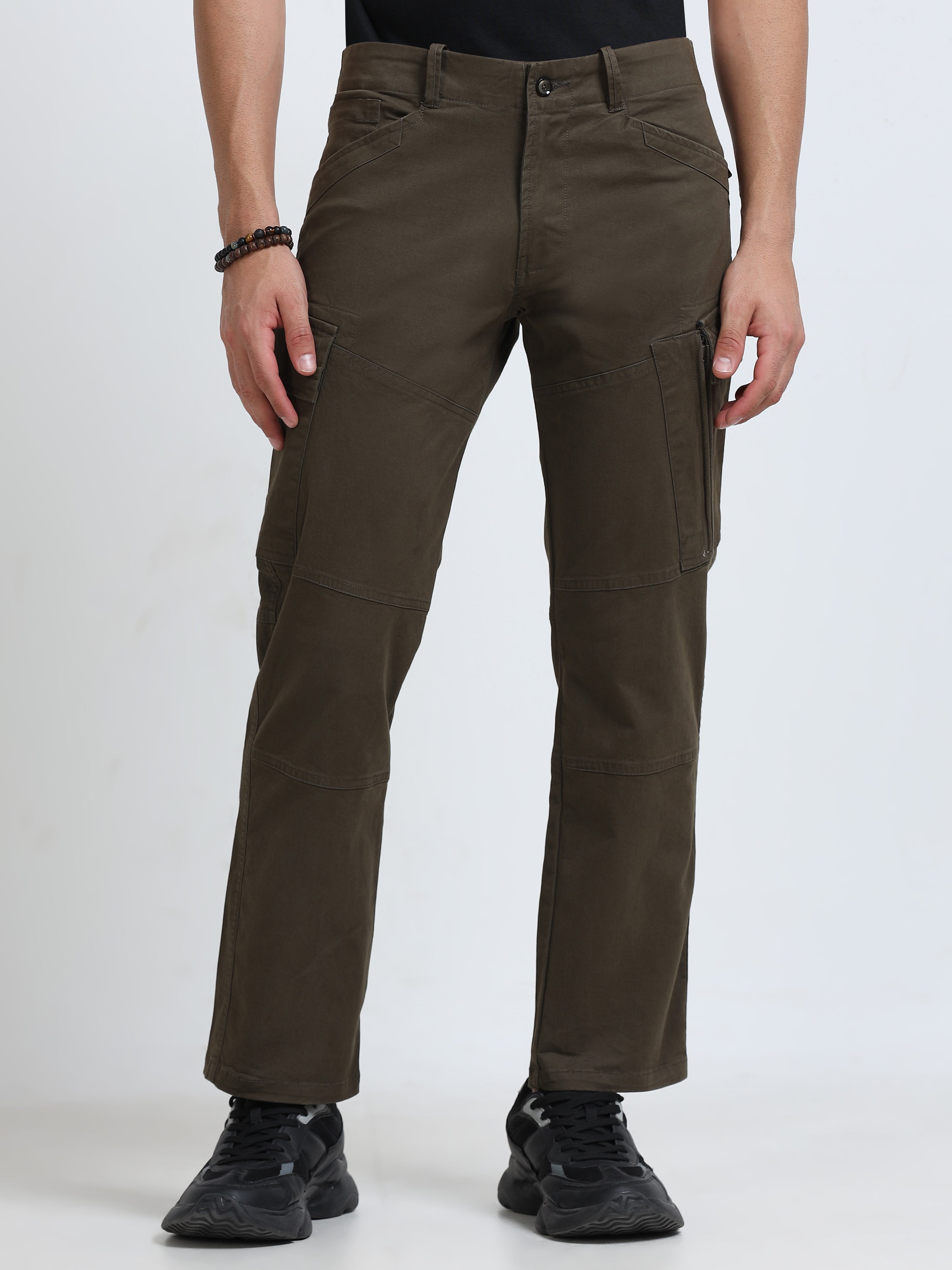 Rugged Zip Cargo Pants