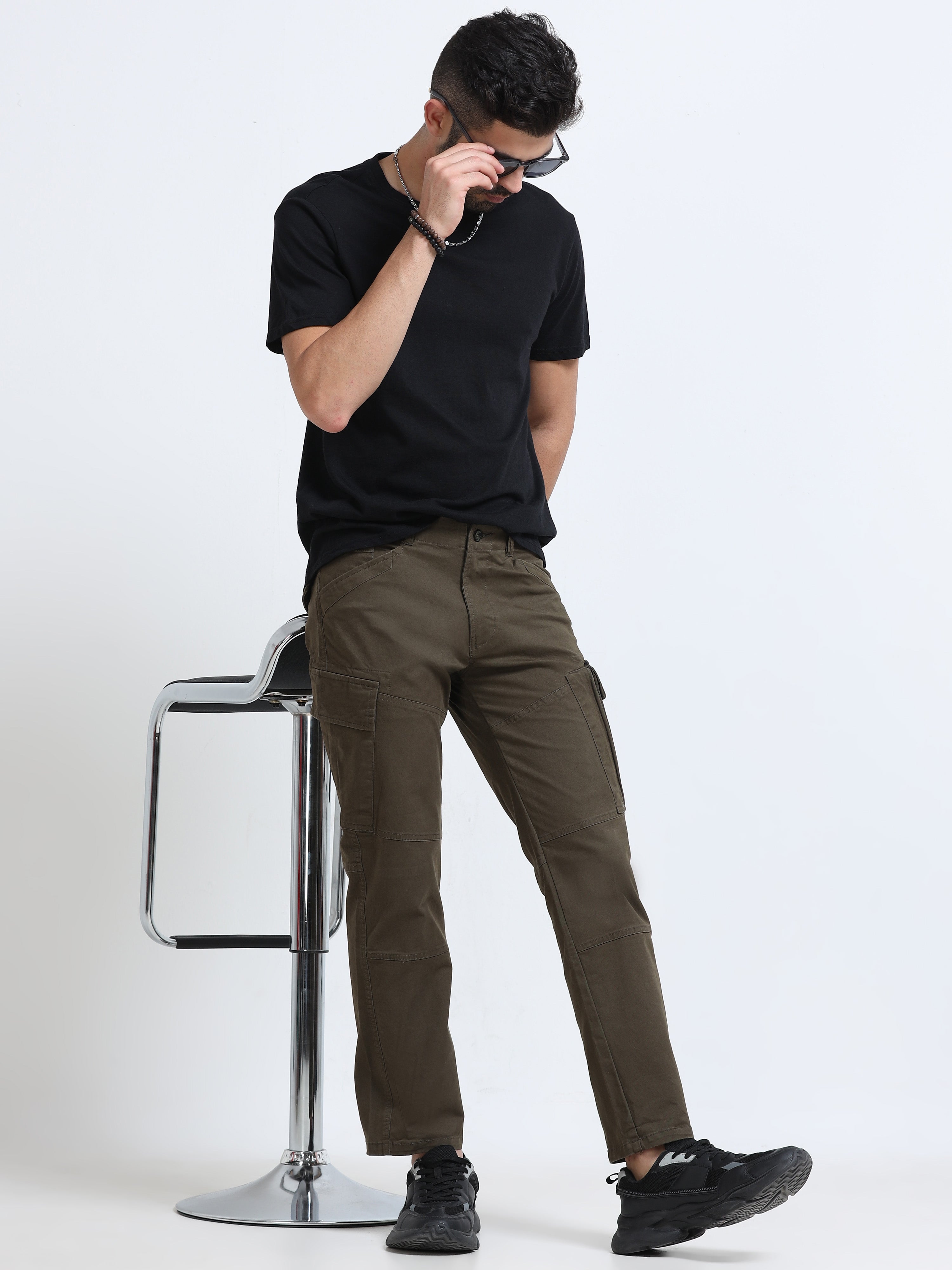 Rugged Zip Cargo Pants