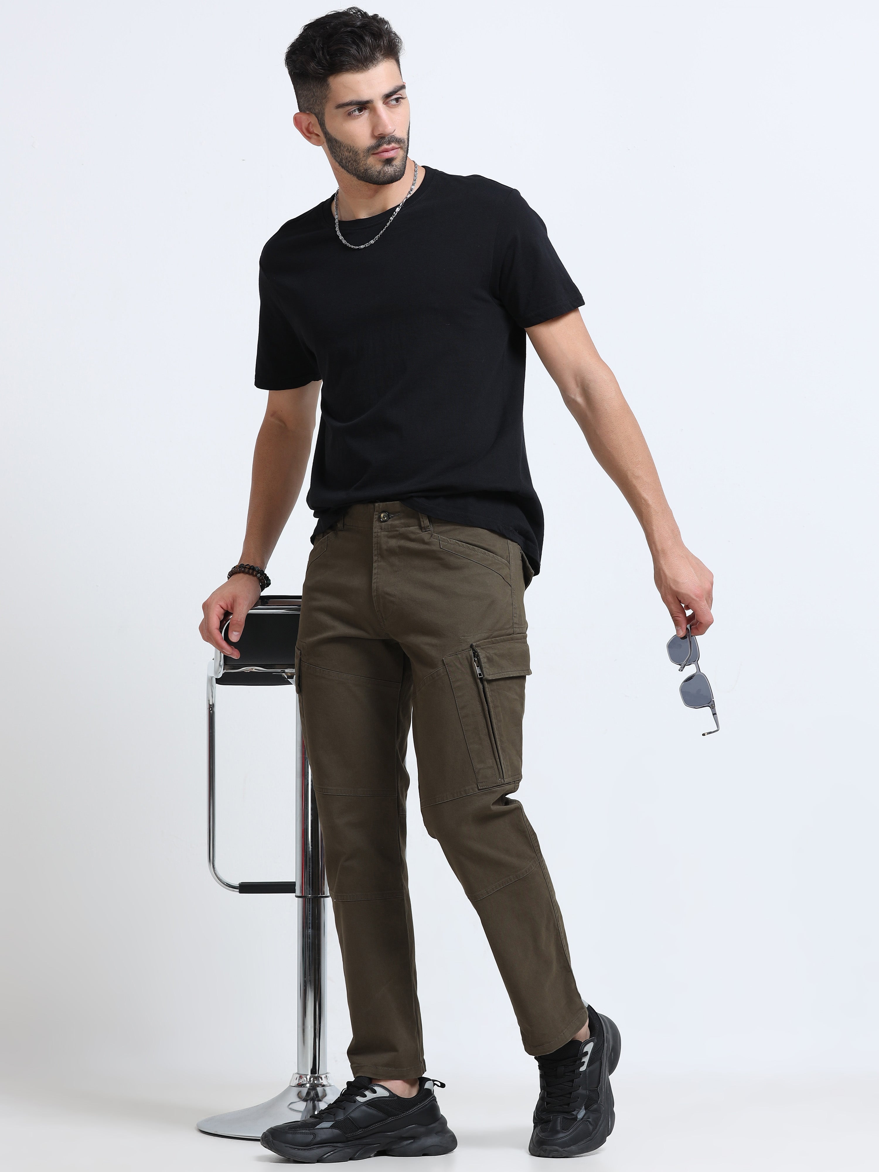 Rugged Zip Cargo Pants